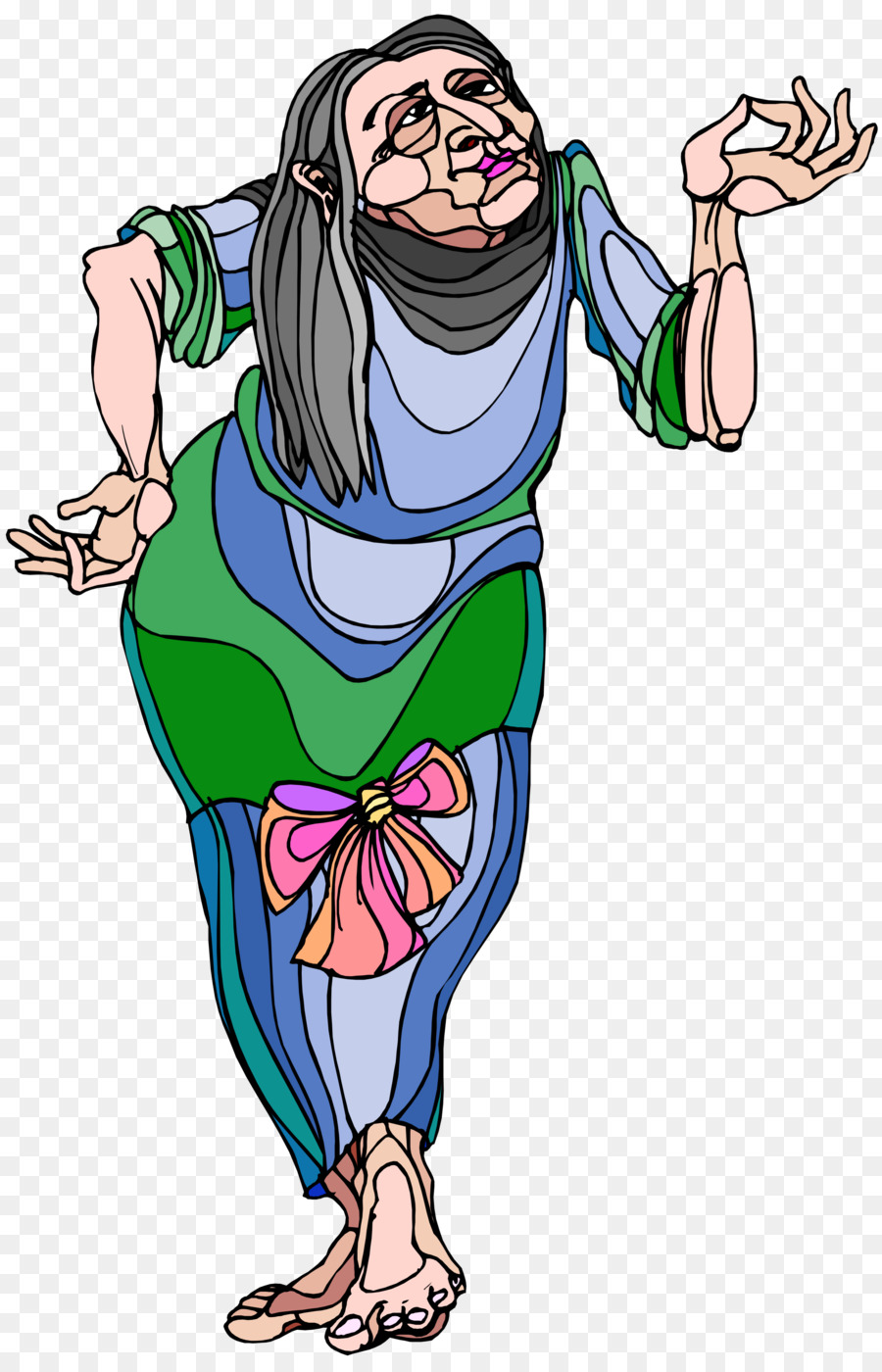 Femme Abstraite，Coloré PNG