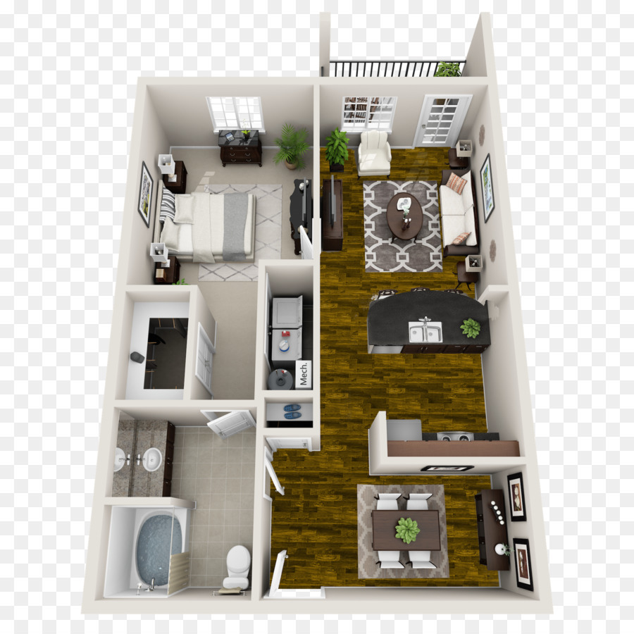 Disposition De L'appartement，Plan D'étage PNG