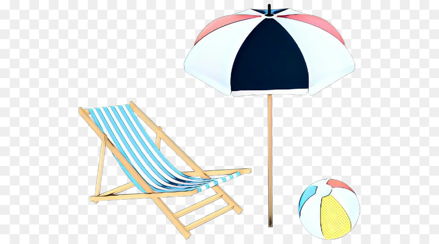 Chaises De Plage，Parapluie PNG