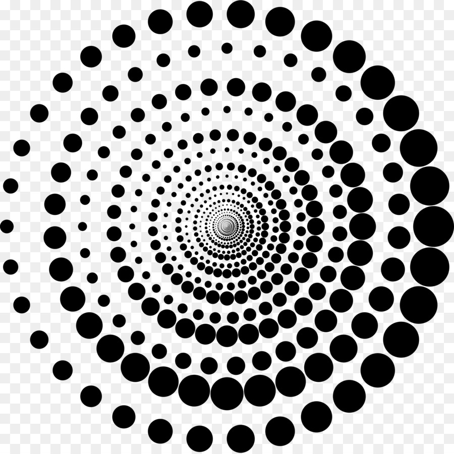 Points Noirs，Spirale PNG