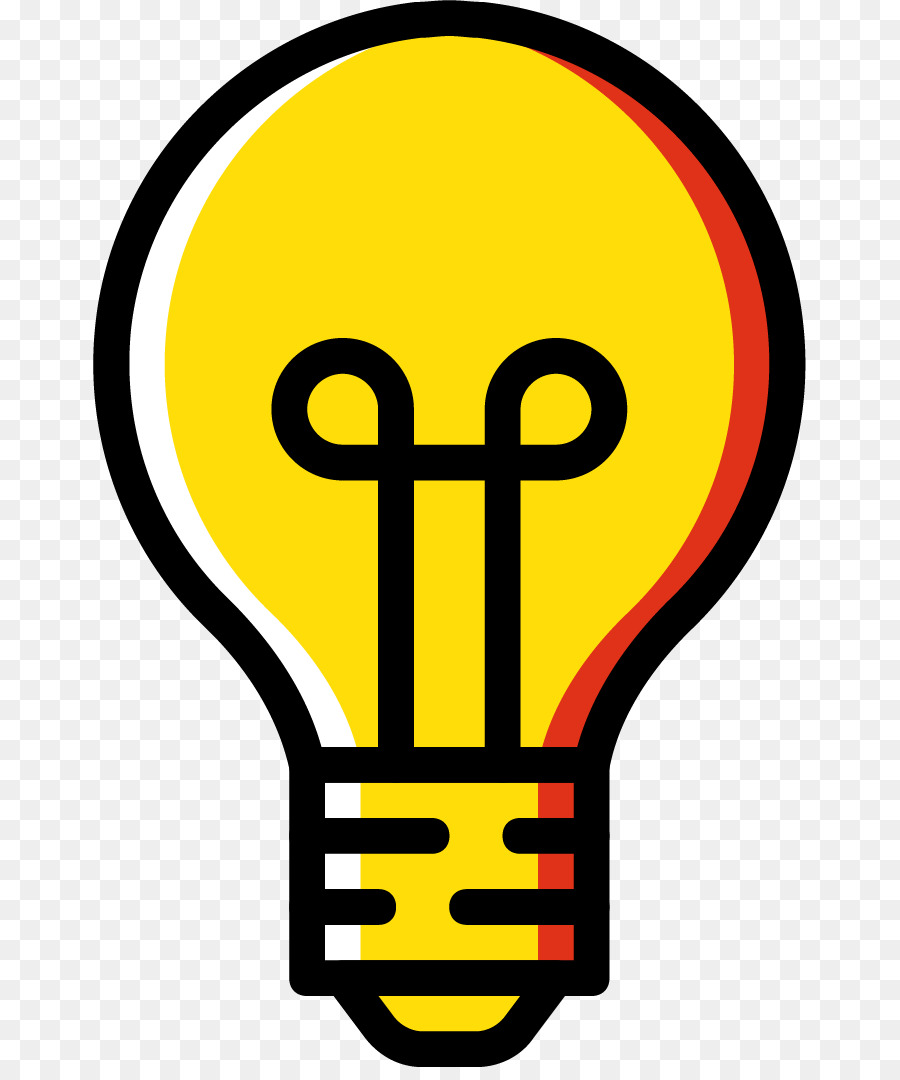 Ampoule Jaune，Électricité PNG