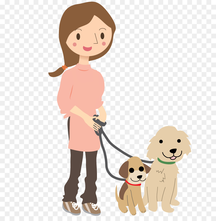 Femme，Chiens PNG