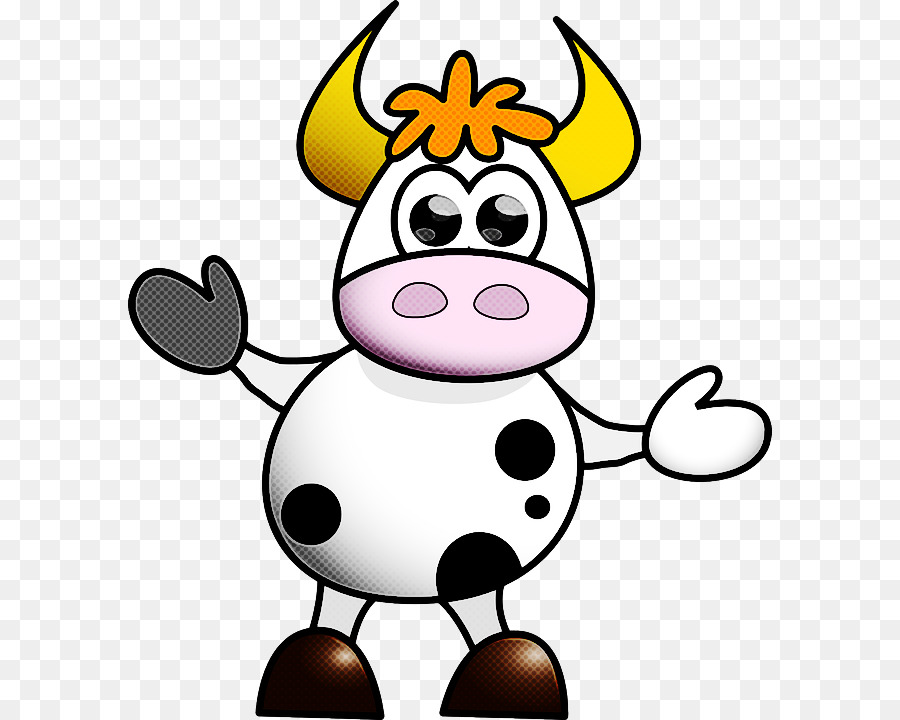 Vache De Dessin Animé，Animal PNG