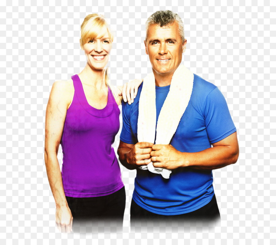 Couple De Remise En Forme，Exercice PNG