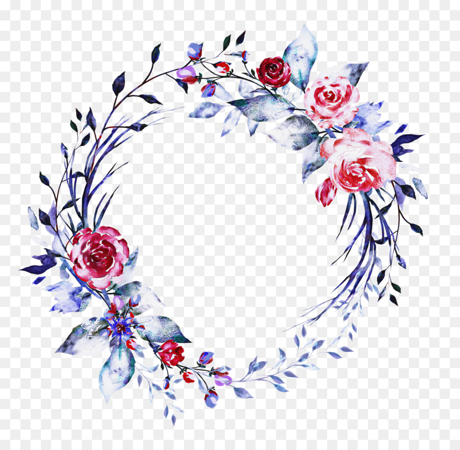 Couronne Florale，Fleurs PNG