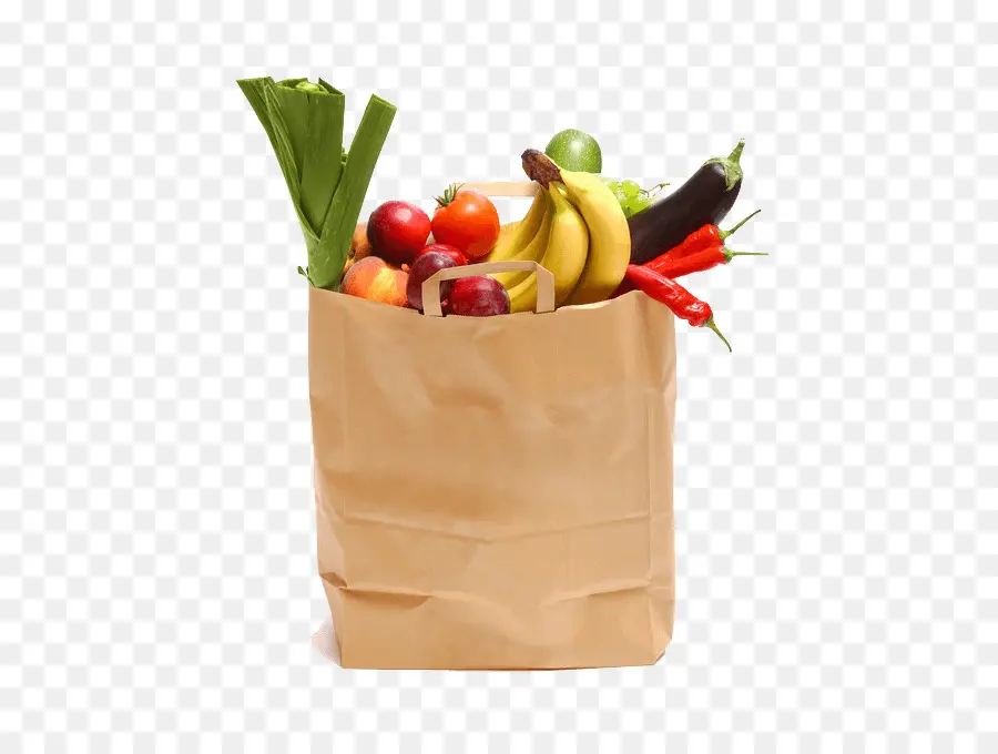 Sac D'épicerie，Légumes PNG