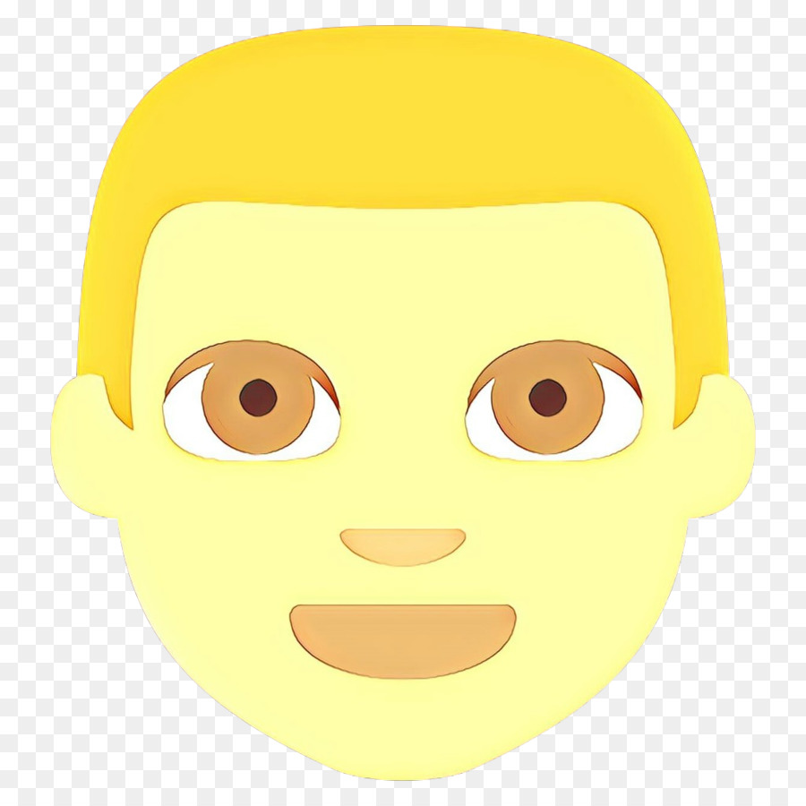 Visage Emoji Jaune，Expression PNG