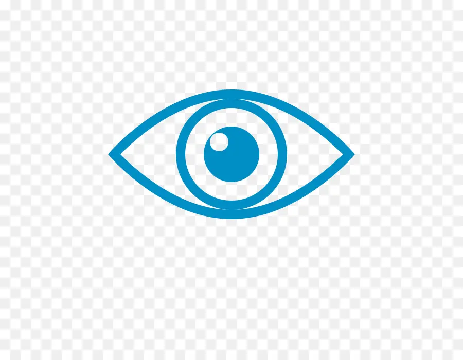 Oeil Bleu，Vision PNG