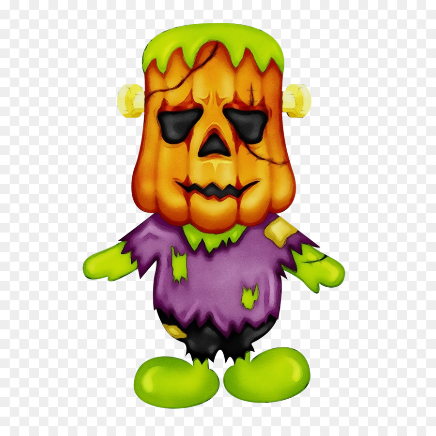 Monstre Citrouille，Halloween PNG