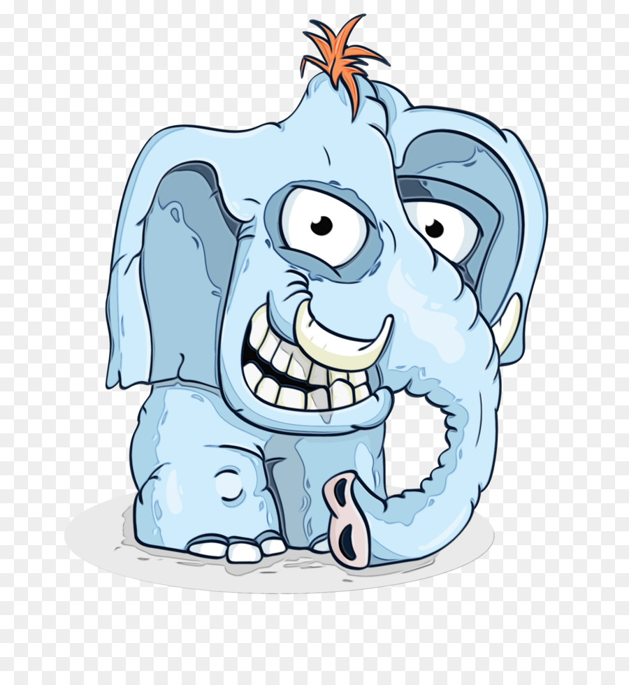 Éléphant De Dessin Animé，Animal PNG