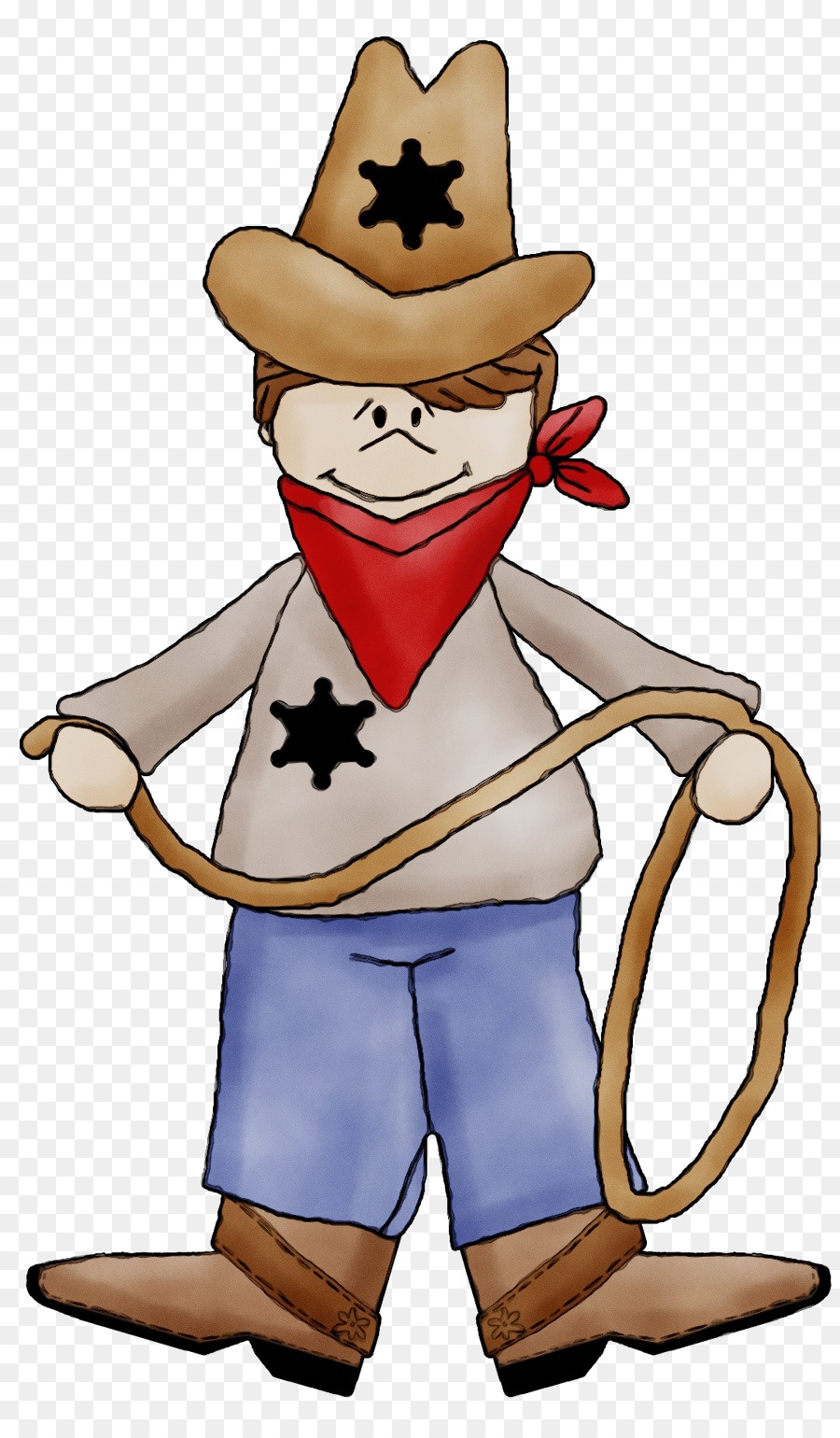 Cowboy，Emballage Cadeau PNG