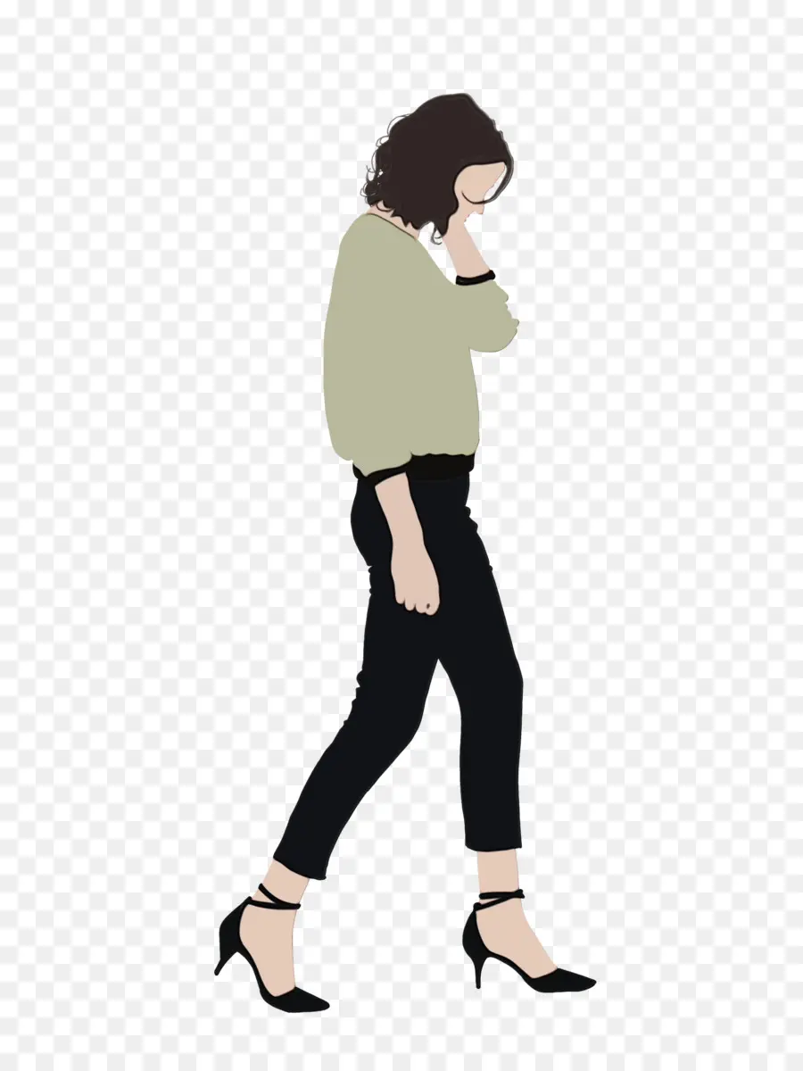 Femme Qui Marche，Femelle PNG