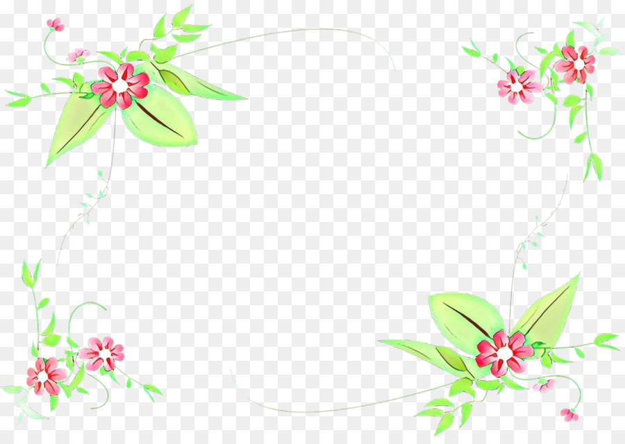 Cadre Floral，Fleurs PNG