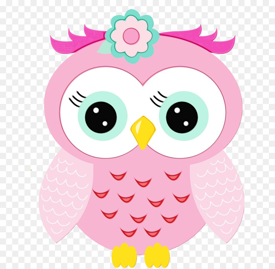 Hibou Violet，Dessin Animé PNG