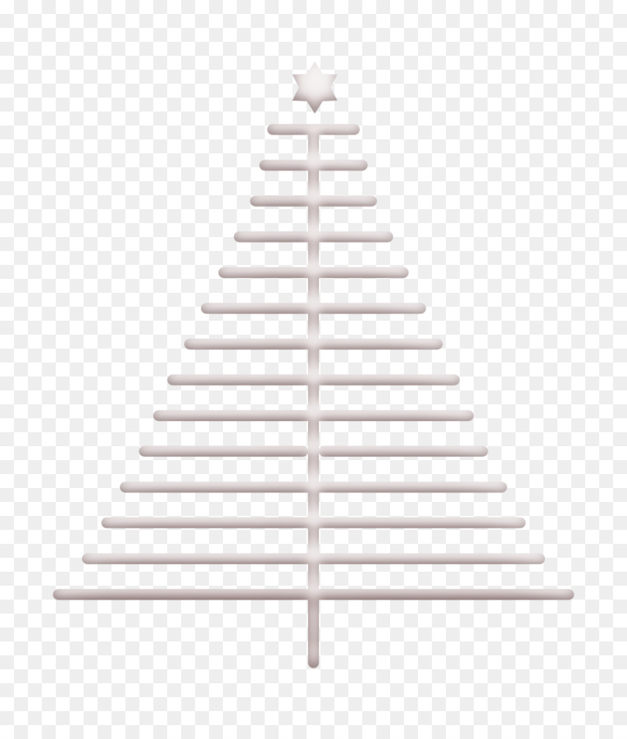 Blanc，Arbre De Noël PNG