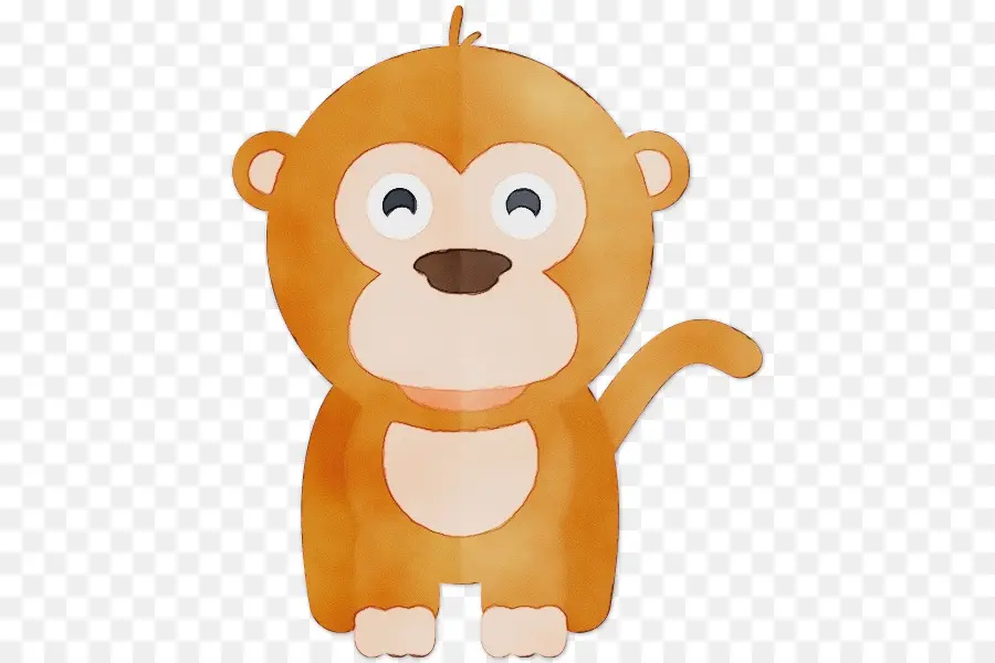 Singe De Dessin Animé，Mignon PNG