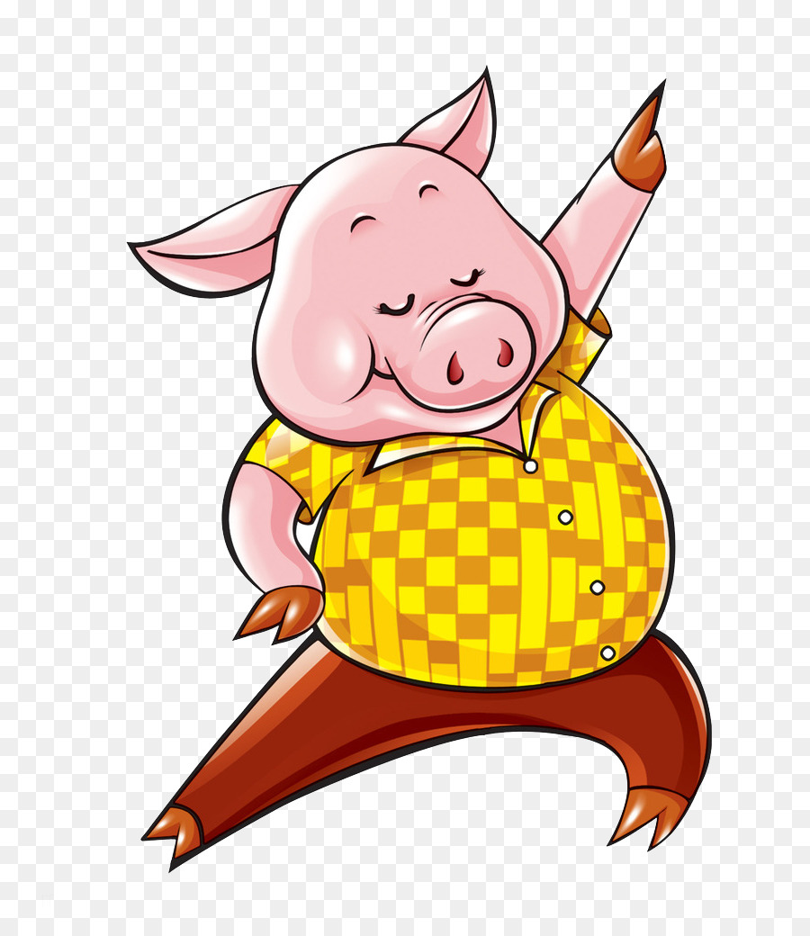 Cochon De Dessin Animé，Animal PNG