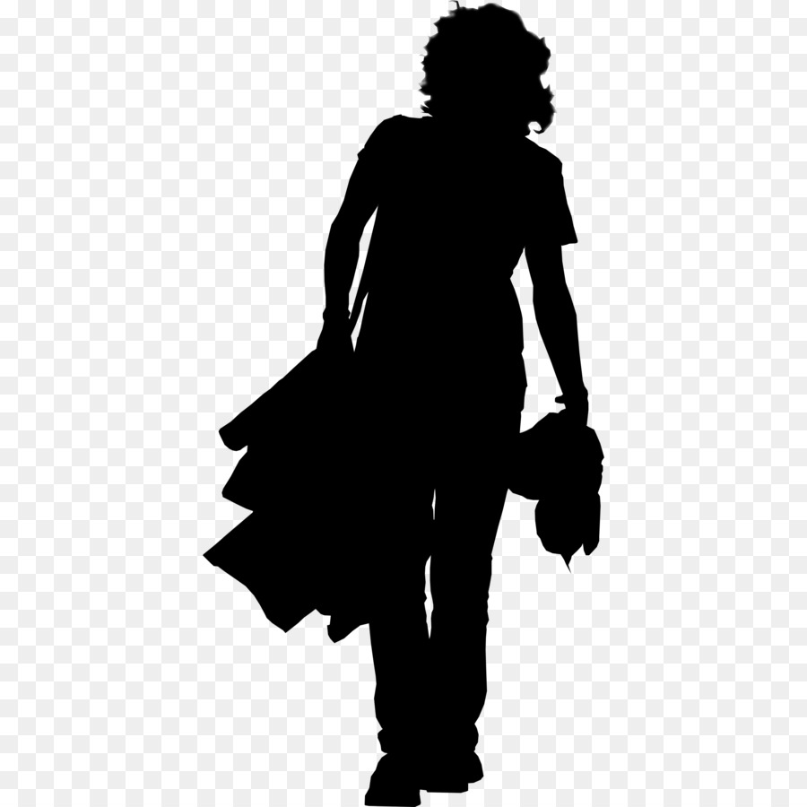 Silhouette De Femme，Femelle PNG