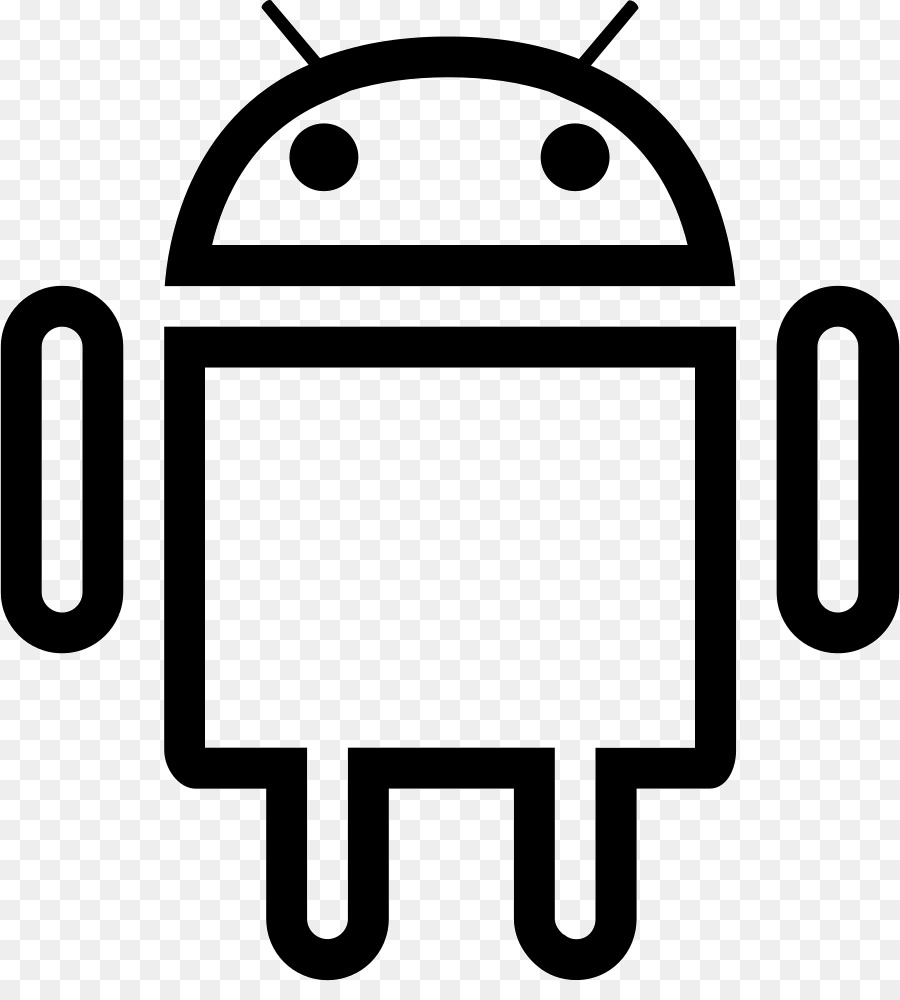 Logo Android，Noir PNG