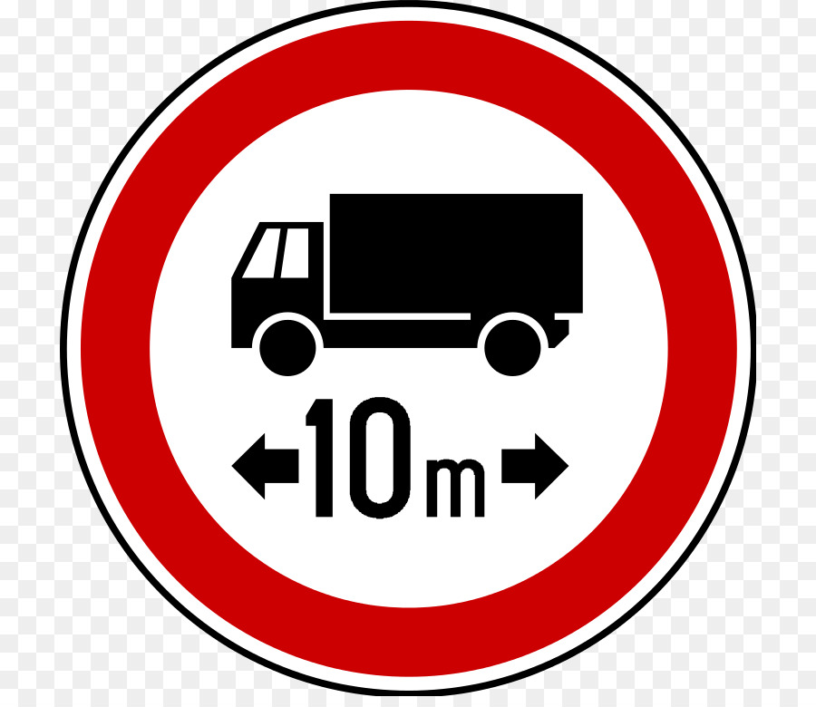 Panneau De Signalisation，Camion PNG