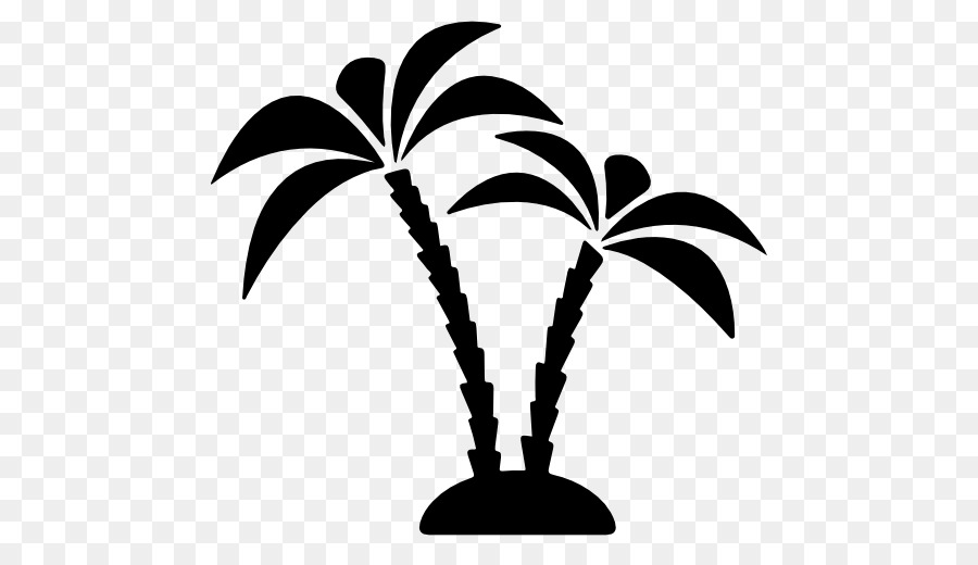 Palmiers，Silhouette PNG