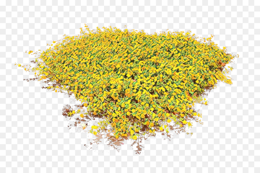 Fleurs Jaunes，Buisson PNG