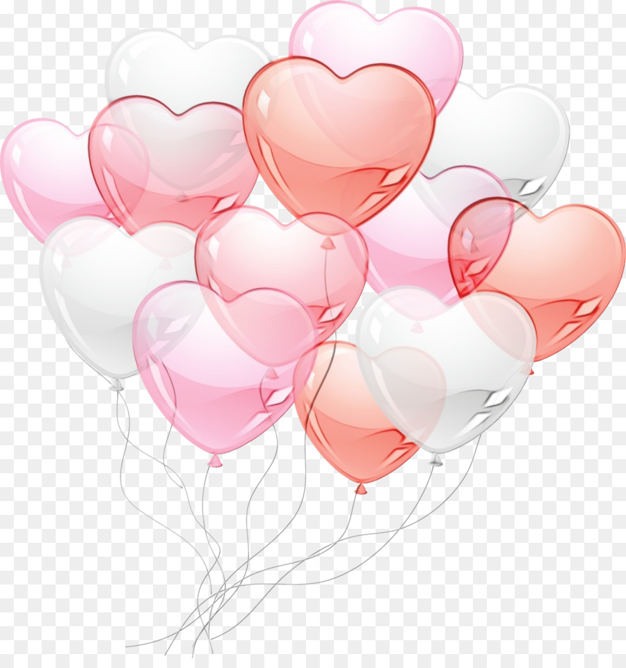 Ballons Coeur，Ballons PNG