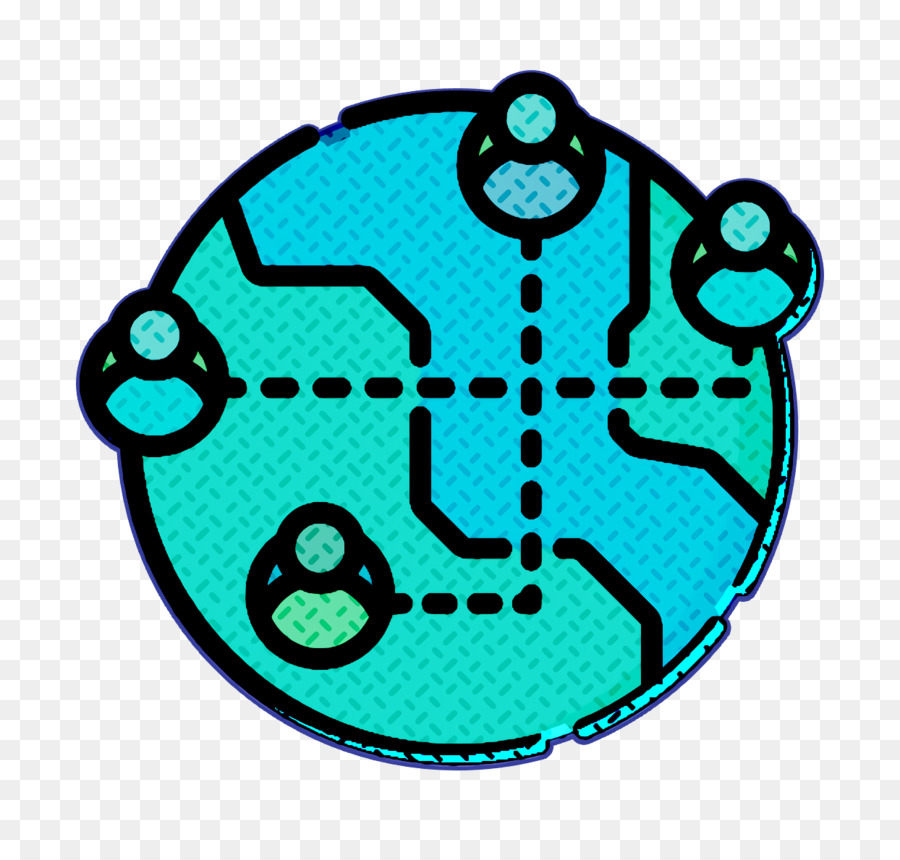 Turquoise，Cercle PNG