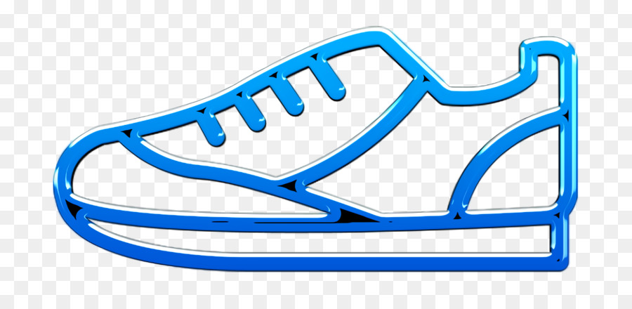 Bleu，Chaussures PNG