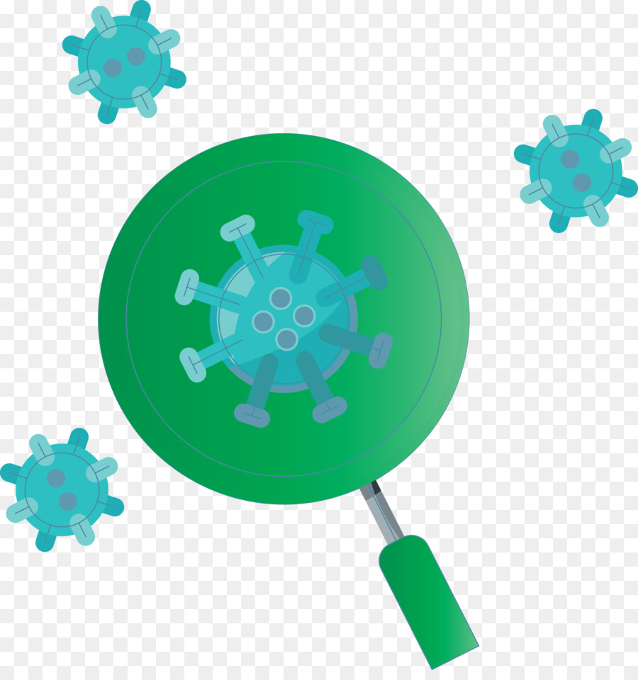 Illustration Virale，Microscope PNG