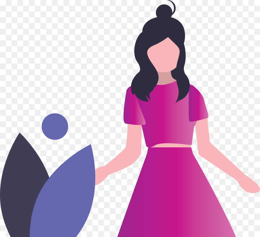 Illustration De Femme，Femme PNG