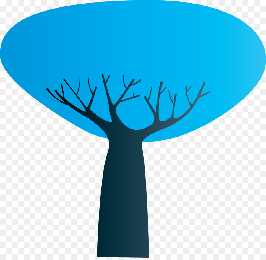 Arbre Bleu，Arbre PNG