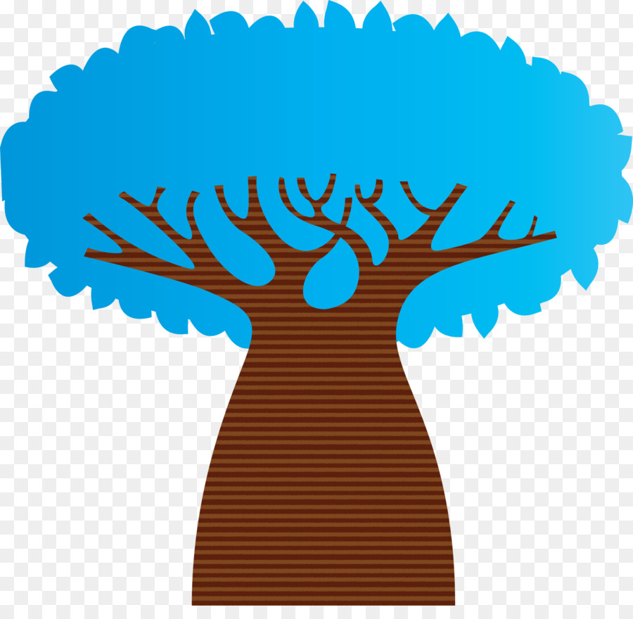 Arbre Bleu，Arbre PNG