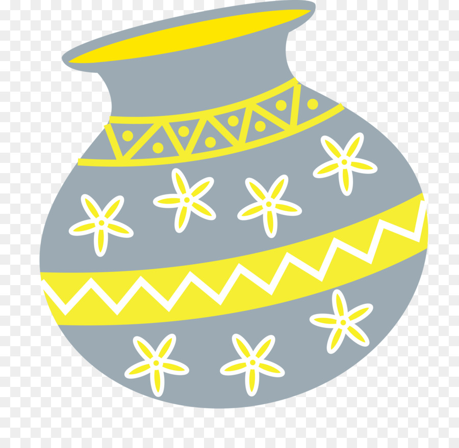 Pot Décoratif，Vase PNG