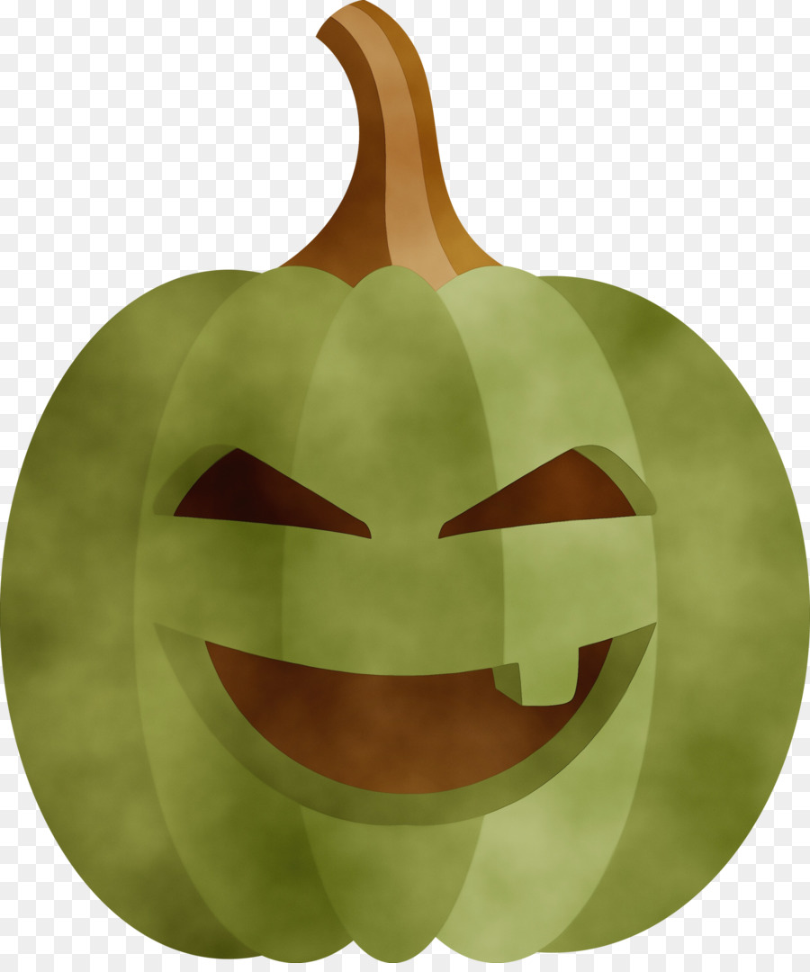 Citrouille Verte En Colère，Affronter PNG