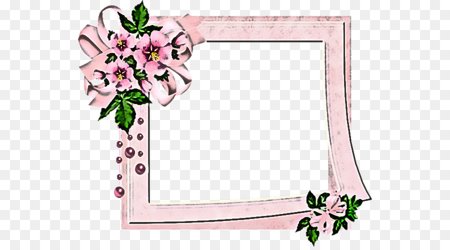 Cadre Photo，Fleurs PNG