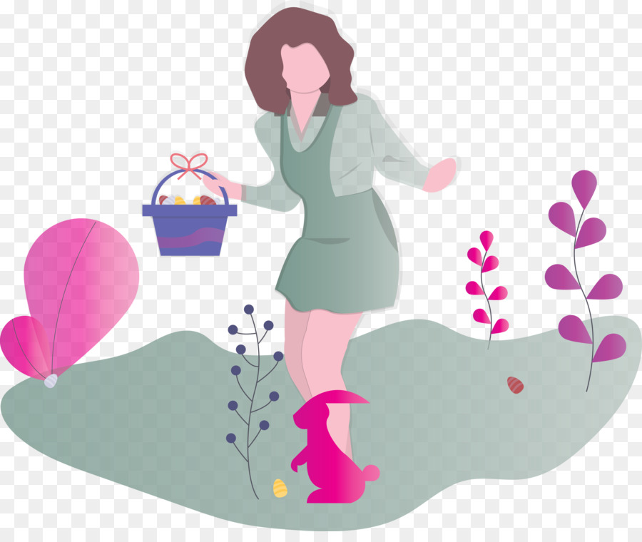 Femme，Panier PNG