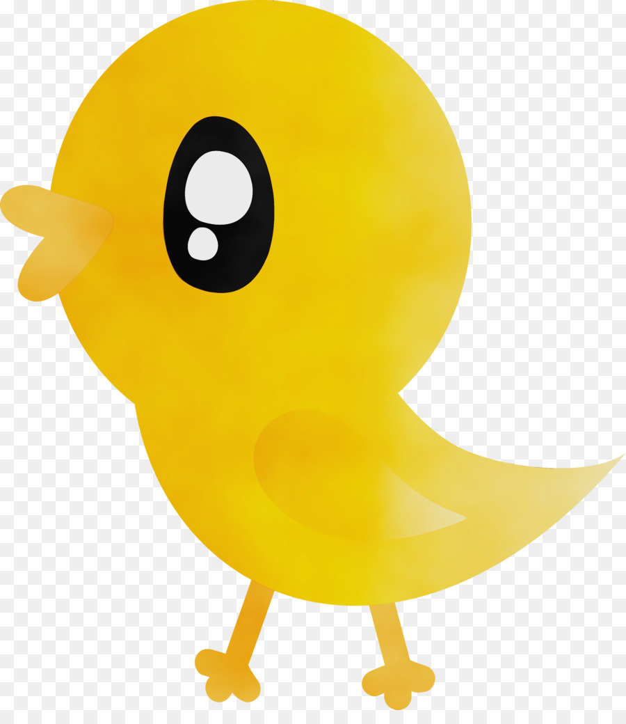 Oiseau Jaune，Dessin Animé PNG