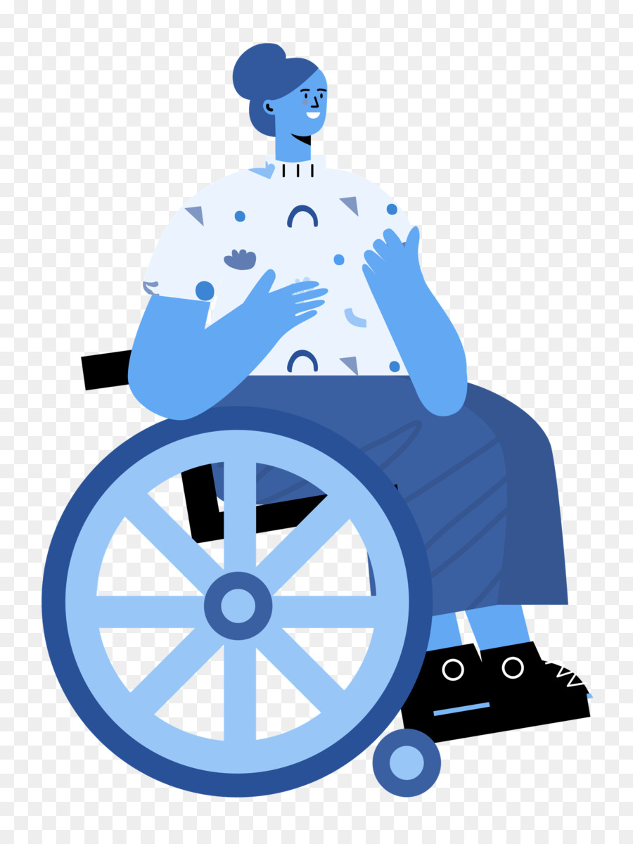 Personne En Fauteuil Roulant，Invalidité PNG