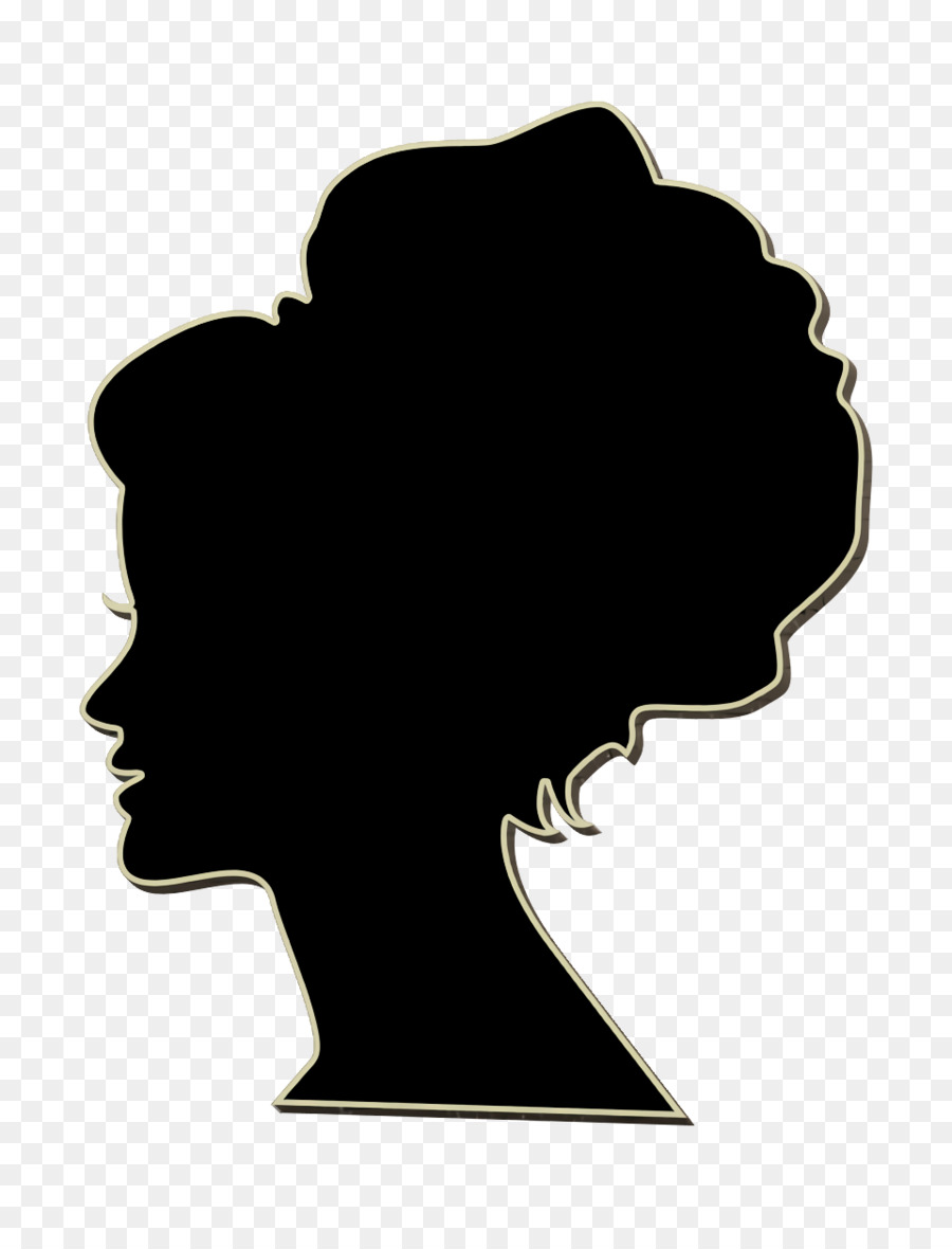 Silhouette D'une Femme，Profil PNG