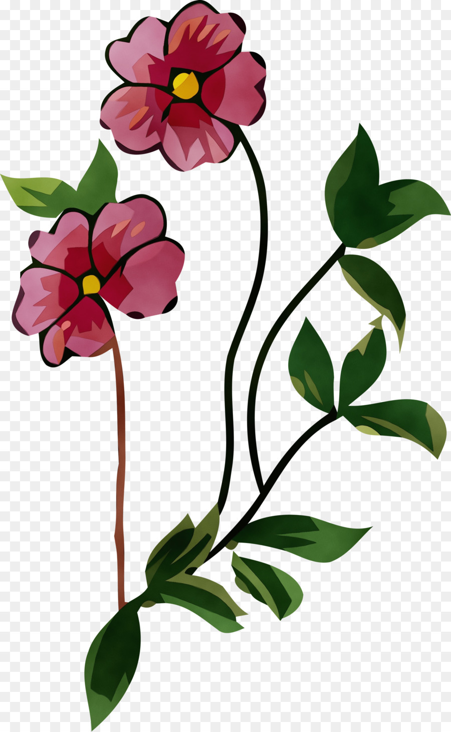 Fleurs Roses，Fleurir PNG