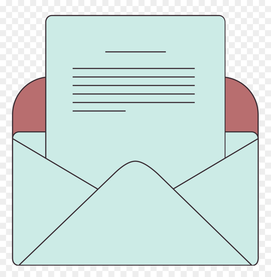 Enveloppe Avec Lettre，Mail PNG