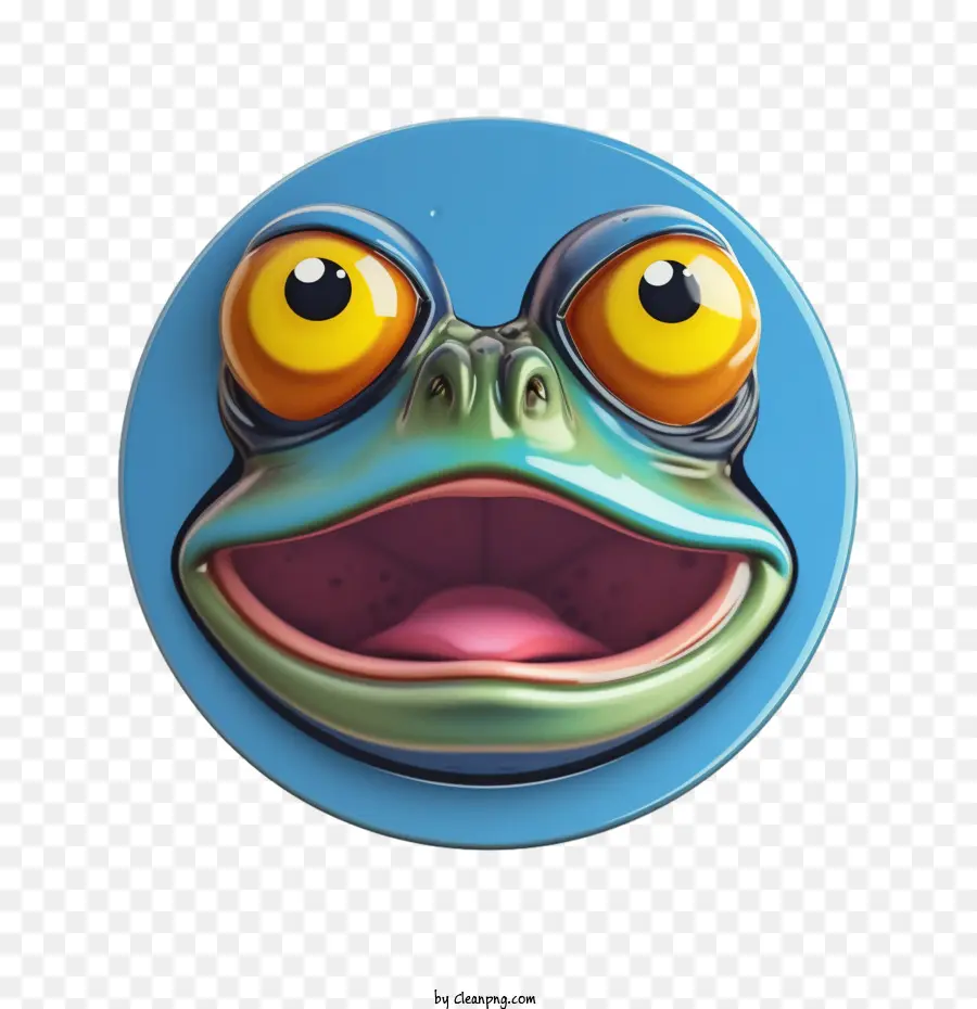 Grenouille，Visage De Grenouille PNG