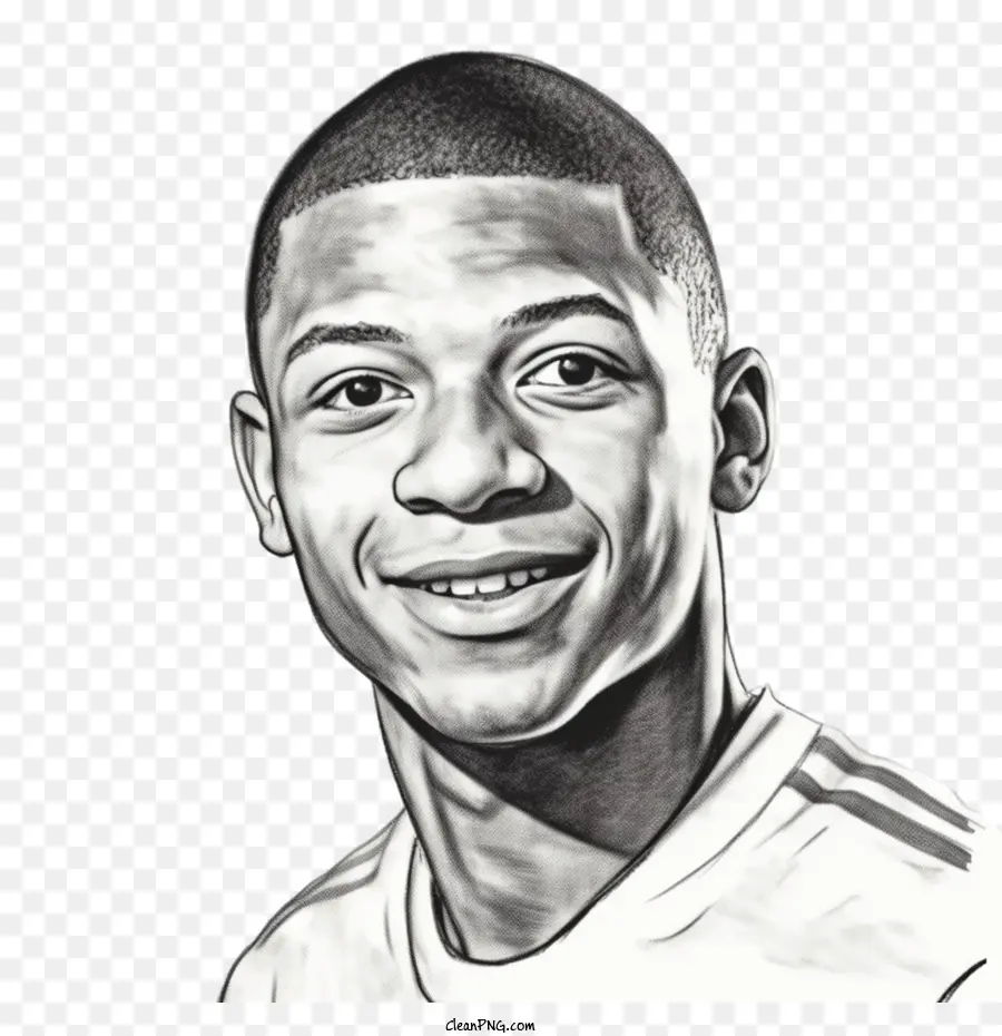 Kylian Mbappé，Portrait PNG