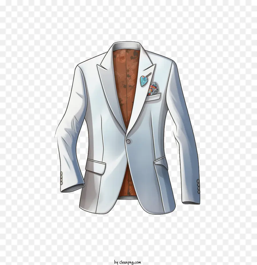 Blazer，Costume Blanc PNG