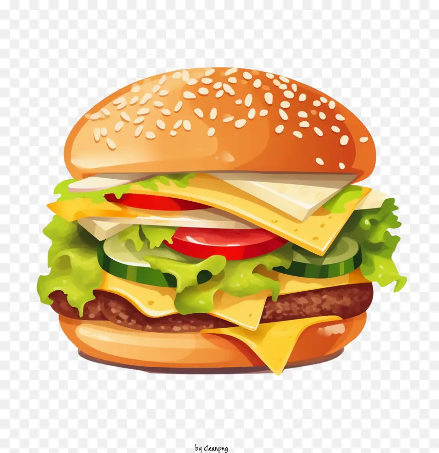 Hamburger，Cheeseburger PNG