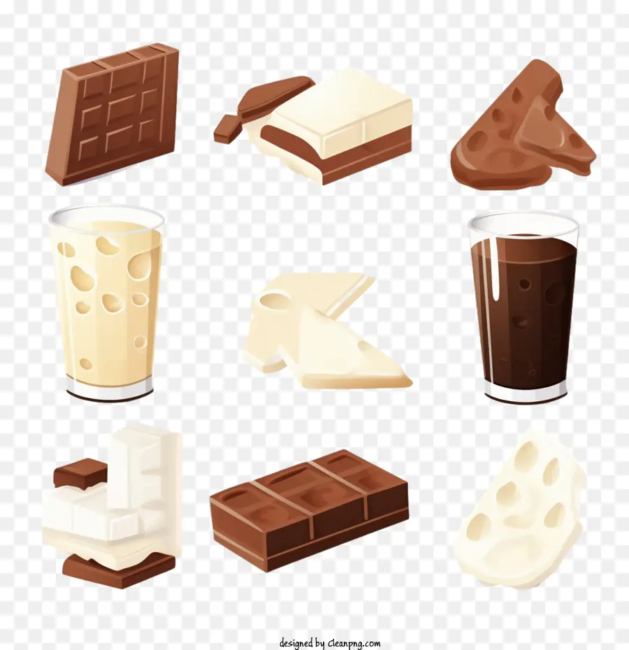 Chocolat Au Lait，Chocolat PNG