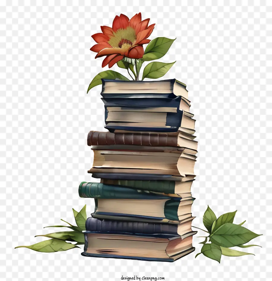 Pile De Livres，Livres PNG