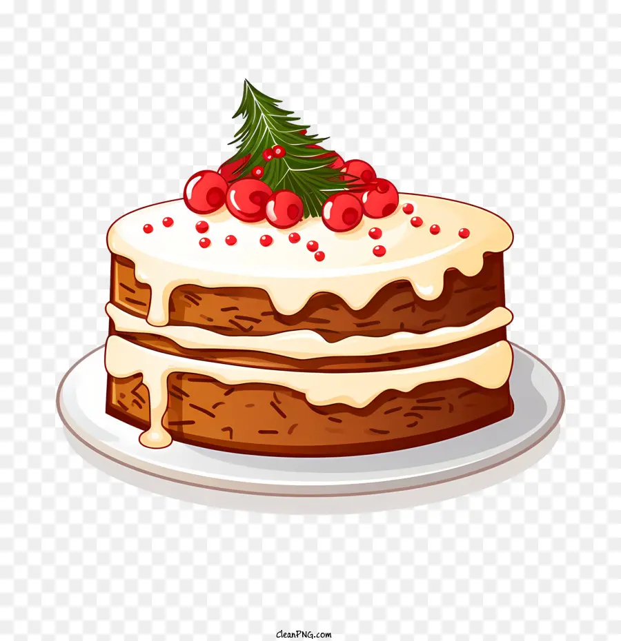 Gâteau De Noël，Dessert PNG