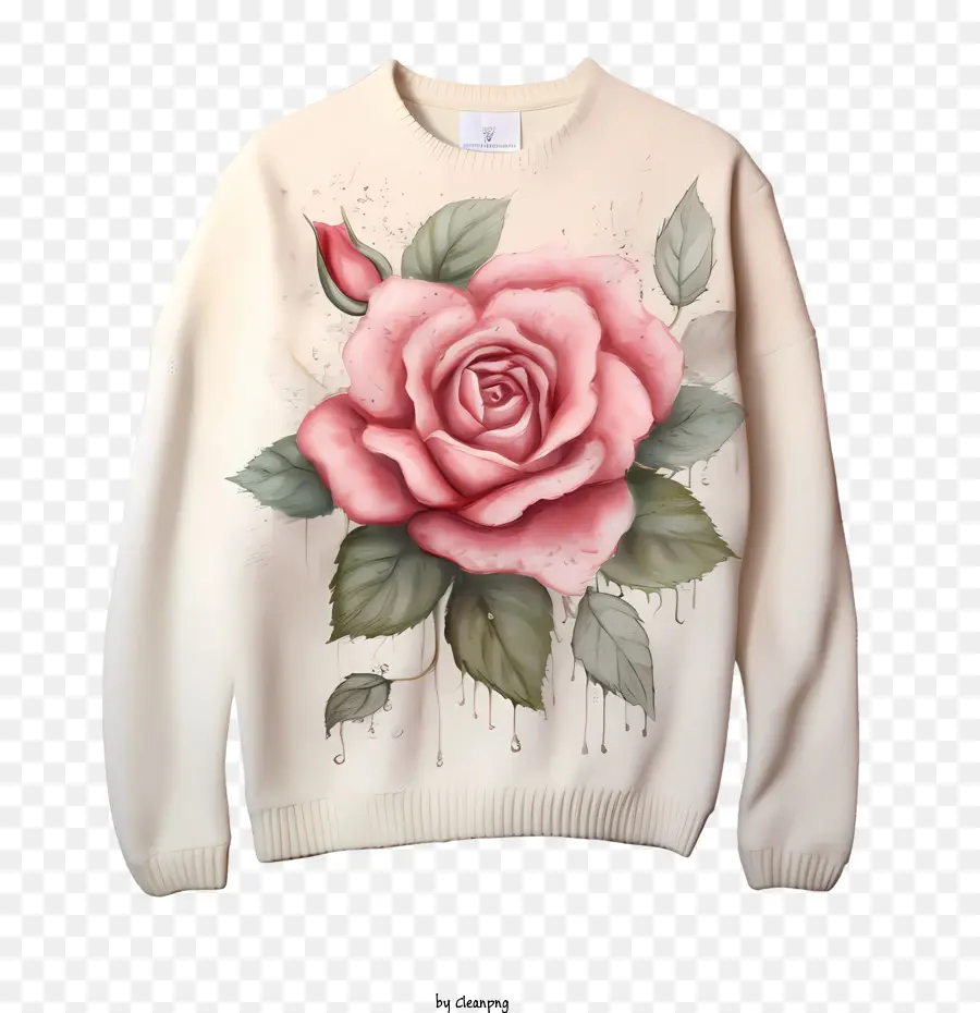 Pull De Noël，Pull Roses PNG